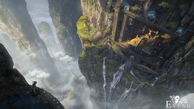 一组非常不错的场景插画作品欣赏！有很多熟悉的游戏场景作品哦-13.jpg