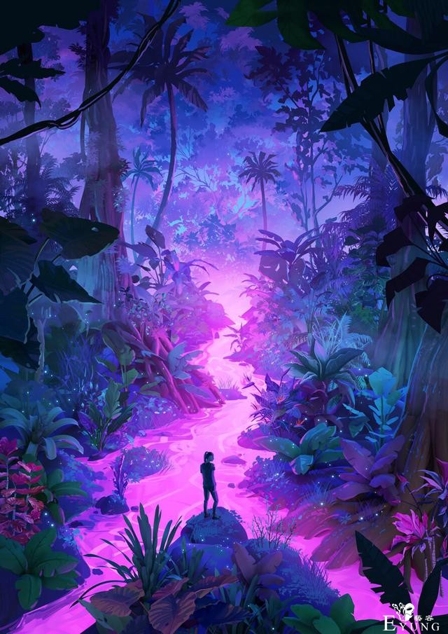 一组非常不错的场景插画作品欣赏！有很多熟悉的游戏场景作品哦-15.jpg