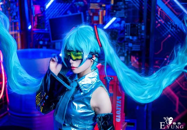 三组漂亮国人妹子COS的虚拟角色“初音未来”！很可爱的作品-10.jpg