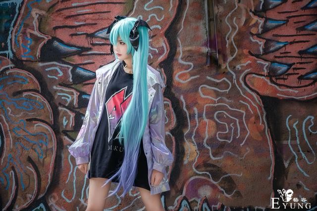 三组漂亮国人妹子COS的虚拟角色“初音未来”！很可爱的作品-17.jpg