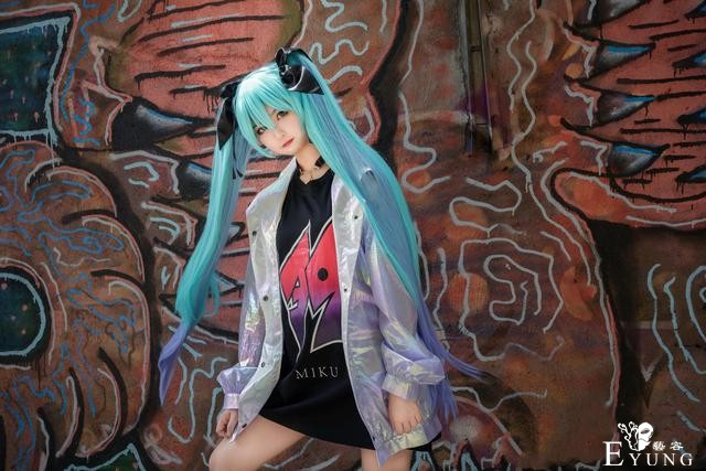 三组漂亮国人妹子COS的虚拟角色“初音未来”！很可爱的作品-18.jpg