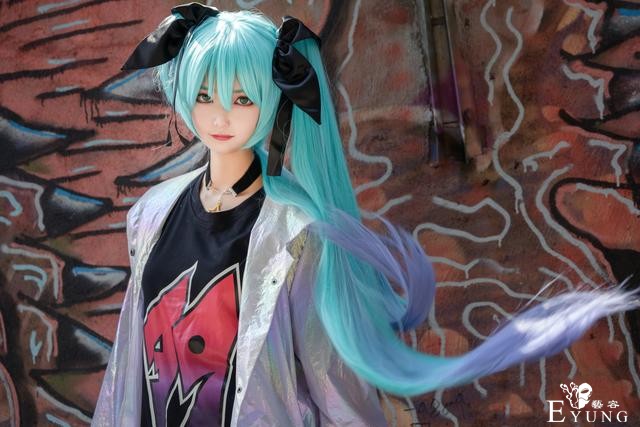 三组漂亮国人妹子COS的虚拟角色“初音未来”！很可爱的作品-16.jpg