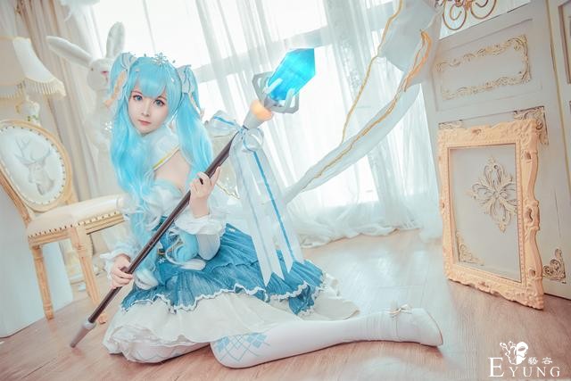 三组漂亮国人妹子COS的虚拟角色“初音未来”！很可爱的作品-27.jpg