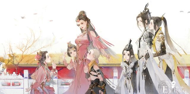 画风精美的一组“古风”人物插画作品欣赏！造型相当美型的大作-2.jpg