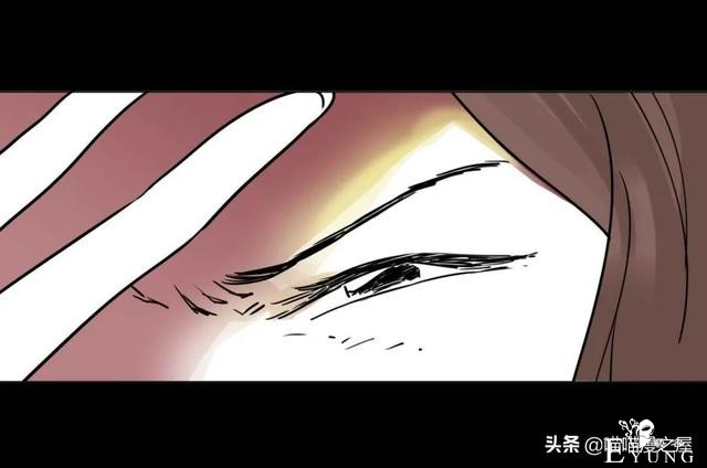 短篇惊悚漫画：女子深夜乘坐末班地铁回家时竟然遇到了这个？-8.jpg