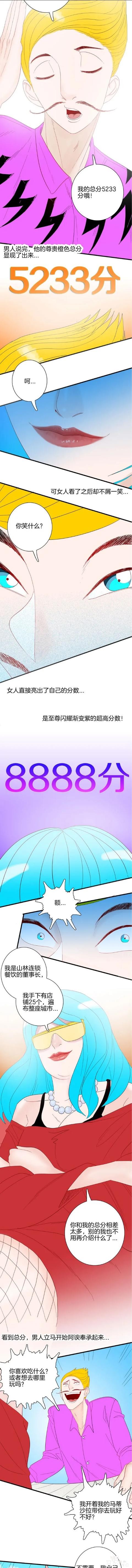 人性漫画《分数爱情》学历+长相+资产=择偶标准-3.jpg