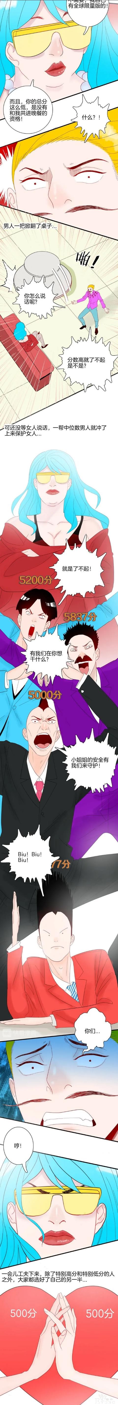 人性漫画《分数爱情》学历+长相+资产=择偶标准-4.jpg