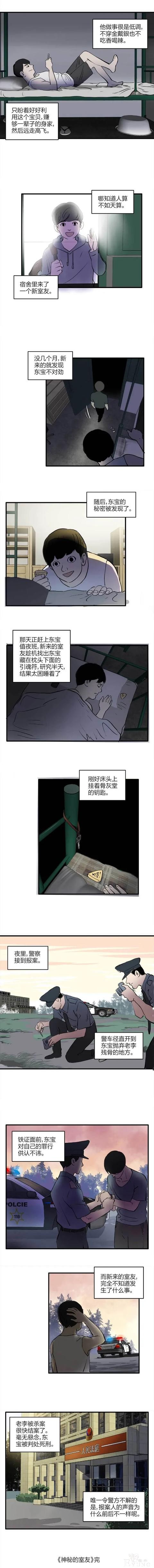 人性漫画《室友》神秘的室友每天早出晚归脸上还有女人的吻痕-6.jpg
