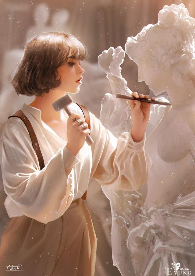 一组光影运用十分出色的插画作品欣赏！绝对实力派画师的精美大作-8.jpg