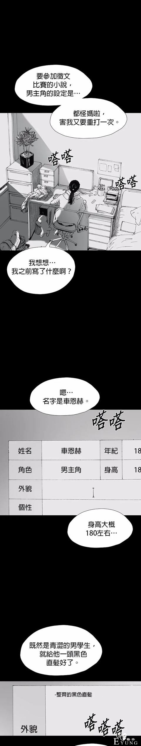 人性漫画《小说》我写的小说男友成真了却是个疯子-23.jpg