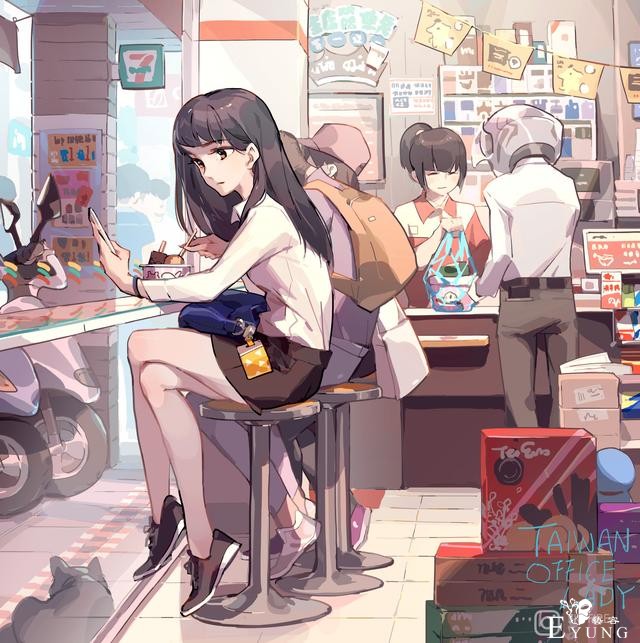 来自于多位国人插画师的一组动漫插画作品欣赏！画技十分成熟-16.jpg