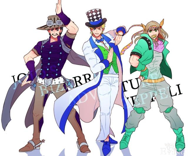当JOJO的角色们换上别的衣服，徐伦很合适，DIO看着挺开心-1.jpg