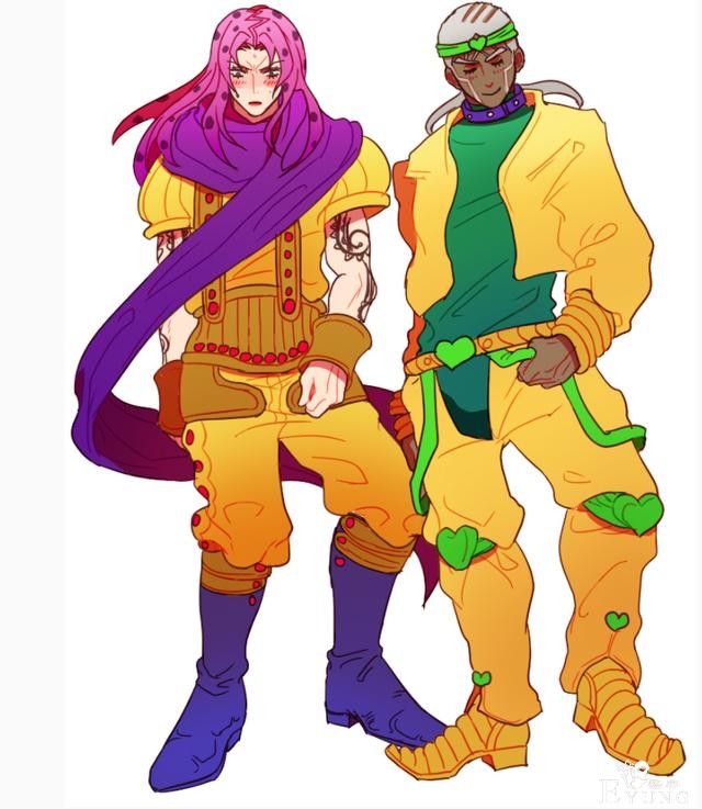 当JOJO的角色们换上别的衣服，徐伦很合适，DIO看着挺开心-7.jpg