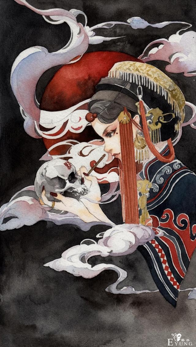 来自越南插画师的一组超唯美手绘插画欣赏！画功相当扎实的作品-8.jpg
