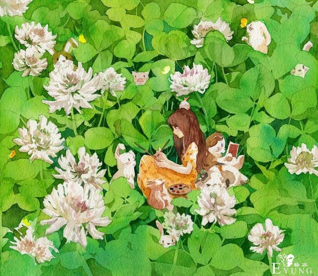 来自越南插画师的一组超唯美手绘插画欣赏！画功相当扎实的作品-9.jpg