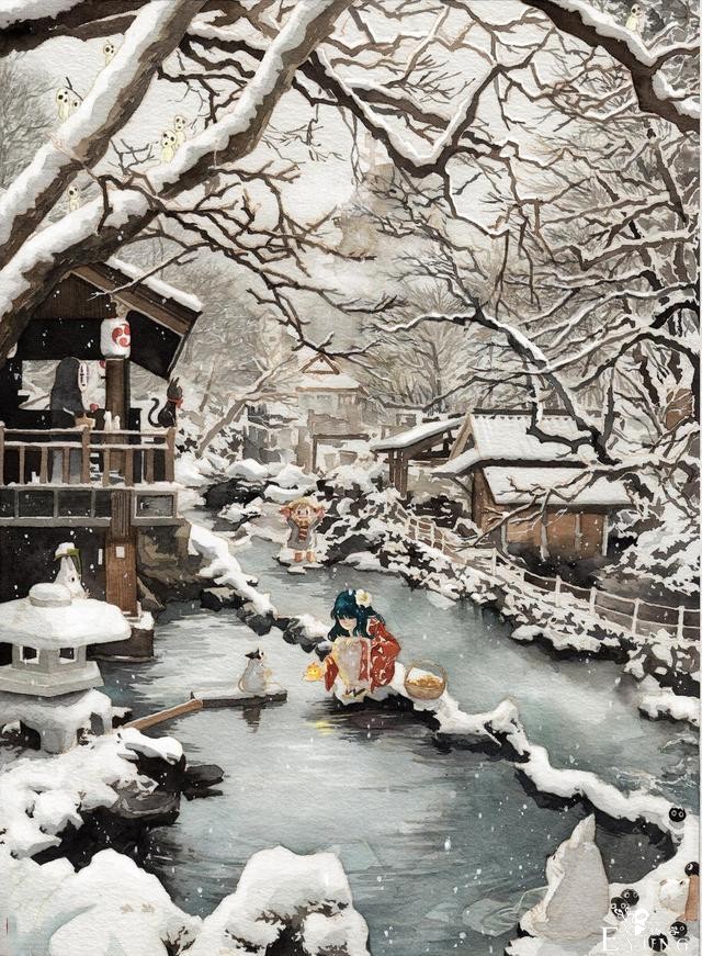 来自越南插画师的一组超唯美手绘插画欣赏！画功相当扎实的作品-10.jpg