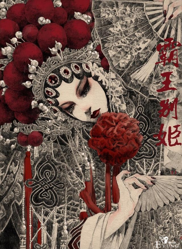 来自越南插画师的一组超唯美手绘插画欣赏！画功相当扎实的作品-12.jpg