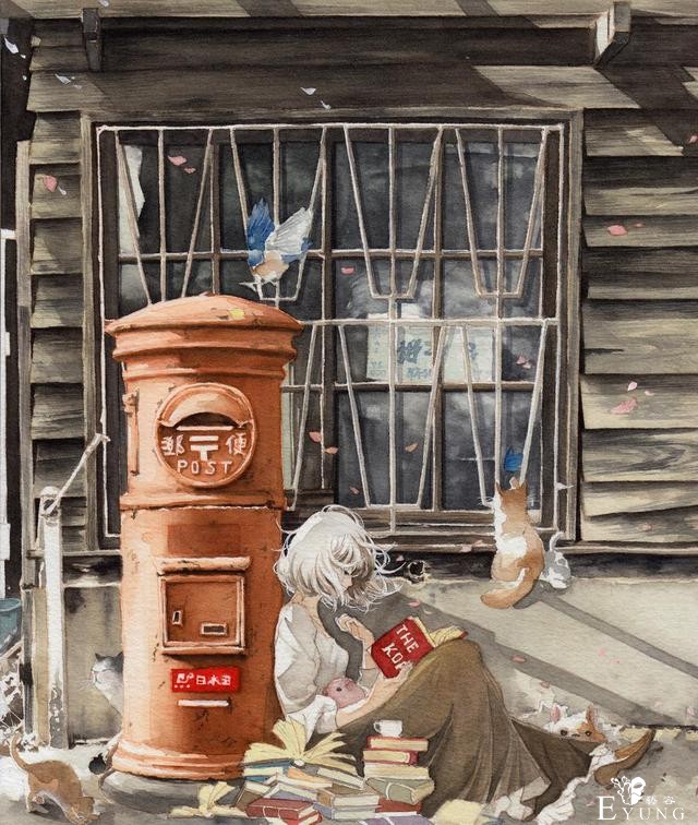 来自越南插画师的一组超唯美手绘插画欣赏！画功相当扎实的作品-14.jpg