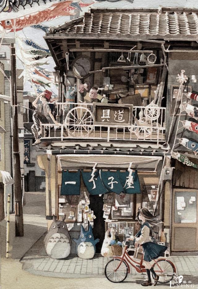 来自越南插画师的一组超唯美手绘插画欣赏！画功相当扎实的作品-13.jpg