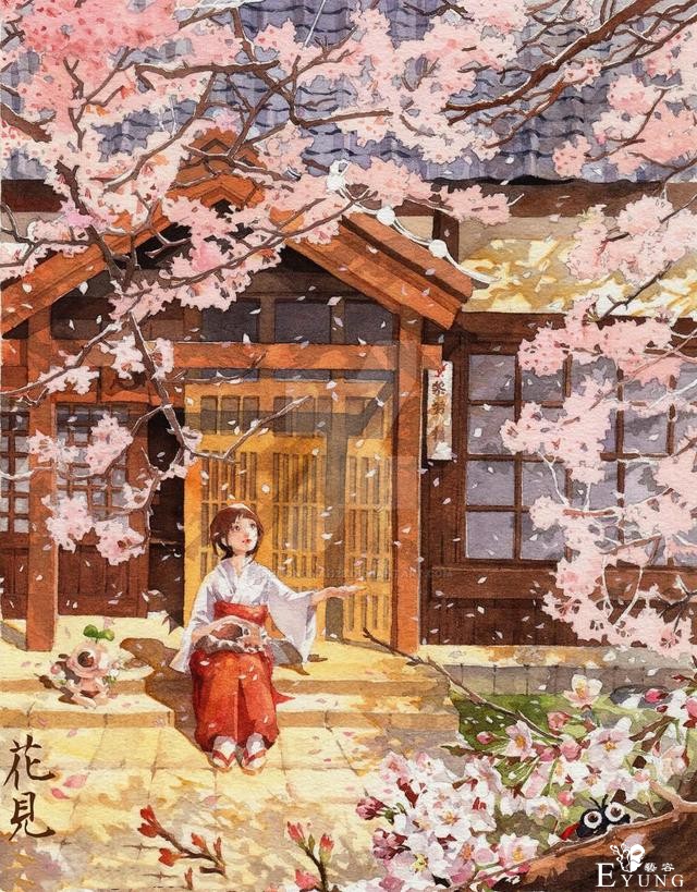 来自越南插画师的一组超唯美手绘插画欣赏！画功相当扎实的作品-19.jpg