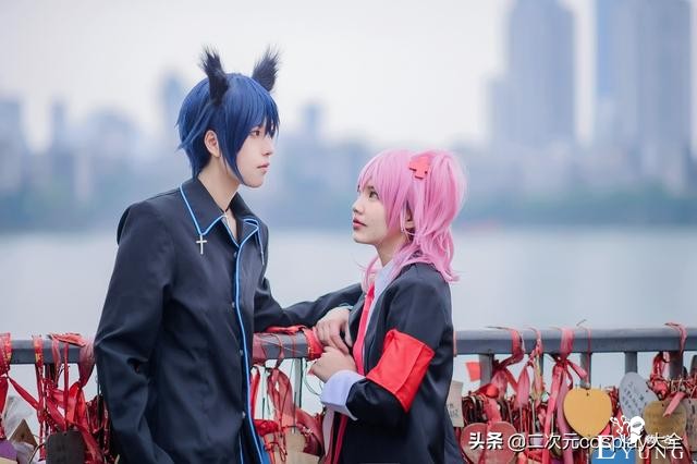 童年番守护甜心cos，日奈森亚梦&月咏几斗，两人互动太甜啦-4.jpg