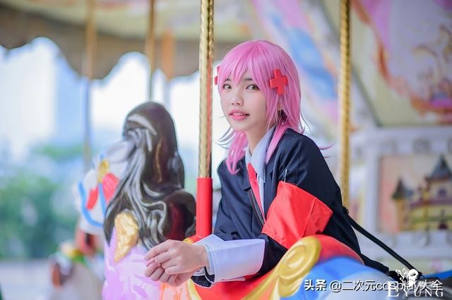 童年番守护甜心cos，日奈森亚梦&月咏几斗，两人互动太甜啦-7.jpg
