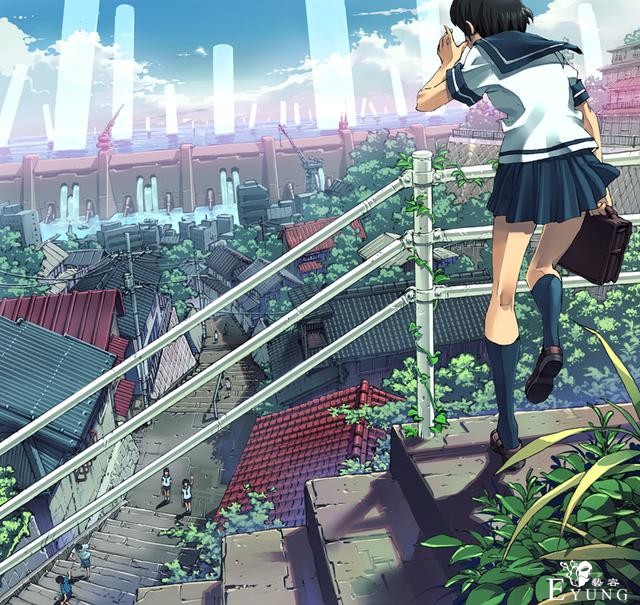 不错的一组日本动漫插画作品欣赏！造型非常漂亮的精美大作-3.jpg