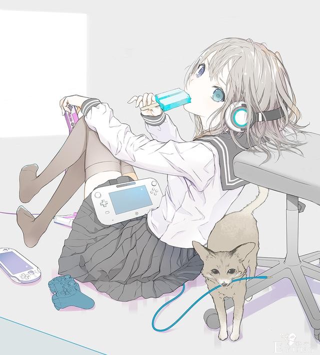 不错的一组日本动漫插画作品欣赏！造型非常漂亮的精美大作-2.jpg