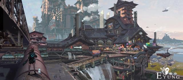很棒的一组场景插画作品欣赏！十分冲击视觉的震撼大作-5.jpg