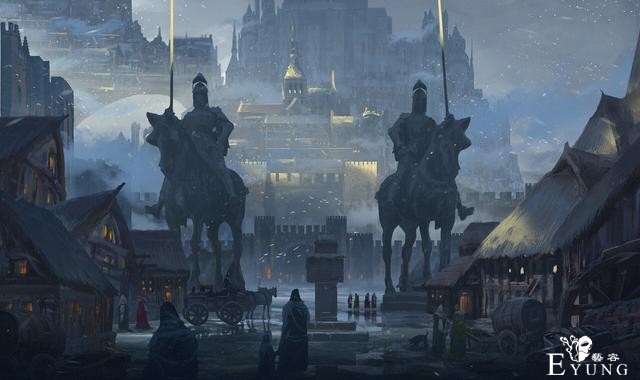 很棒的一组场景插画作品欣赏！十分冲击视觉的震撼大作-14.jpg