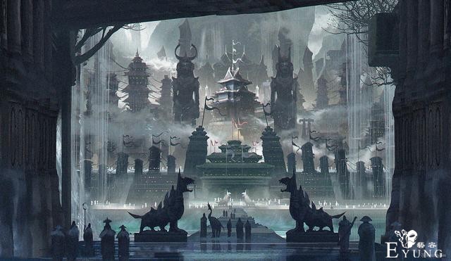 很棒的一组场景插画作品欣赏！十分冲击视觉的震撼大作-16.jpg