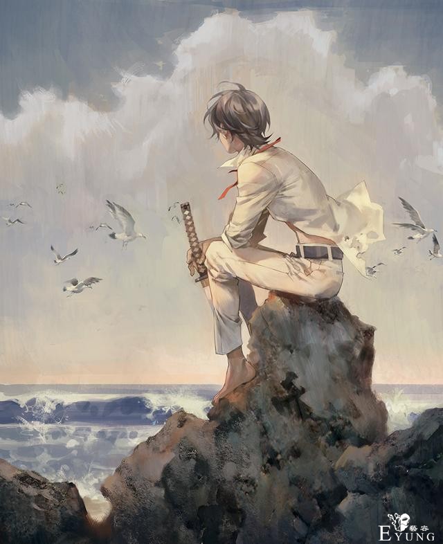 一组造型帅气的型男插画作品欣赏！不同风格的帅哥你喜欢哪一款？-8.jpg