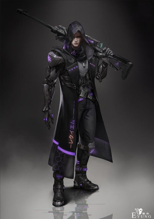一组造型帅气的型男插画作品欣赏！不同风格的帅哥你喜欢哪一款？-17.jpg