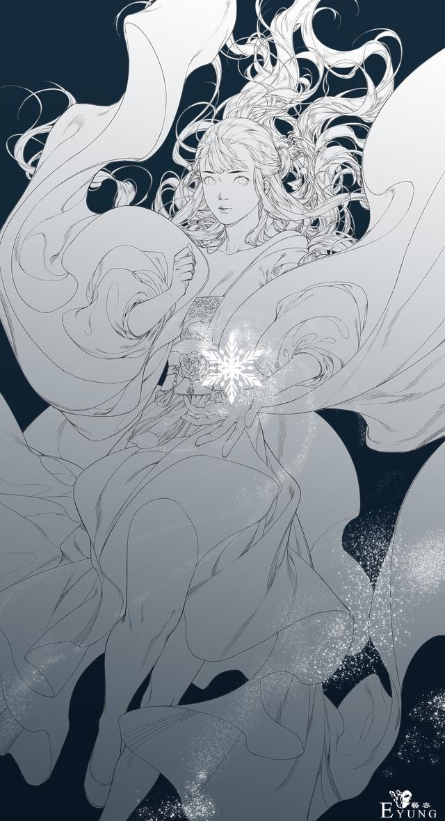 一组画技出色的动漫线稿作品欣赏！黑白的动漫世界也一样可以精彩-10.jpg