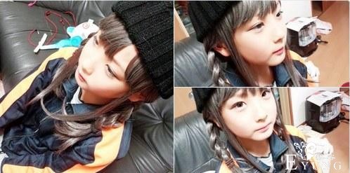 丧尸！日本网友将自己的小学生弟弟打扮成伪娘-2.jpg
