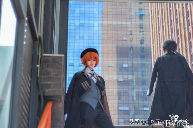 《文豪野犬》双黑cos，氛围太清爽，眼神很有魅力呢-1.jpg