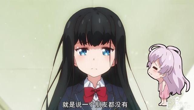 没有经费的新番却能有9.2分，全因无反重力裙，和这个鬼才女主-4.jpg