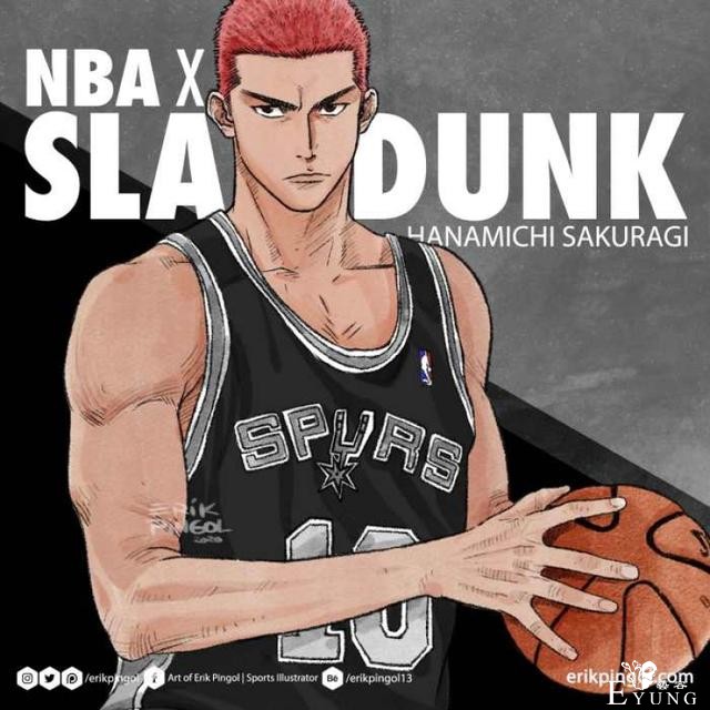 假如《灌篮高手》球员全部进入NBA会是怎样？-1.jpg