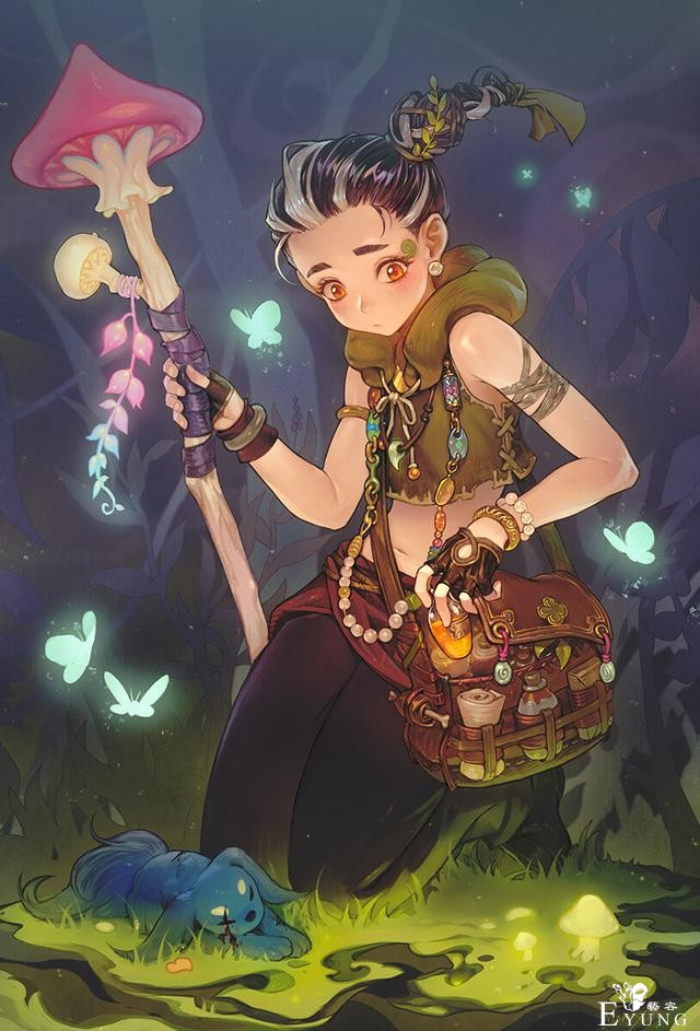 一组画技十分出色的韩国插画作品欣赏！人物造型美型的大作-3.jpg