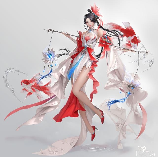 一组画技十分出色的韩国插画作品欣赏！人物造型美型的大作-16.jpg