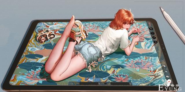 一组画技十分出色的韩国插画作品欣赏！人物造型美型的大作-18.jpg
