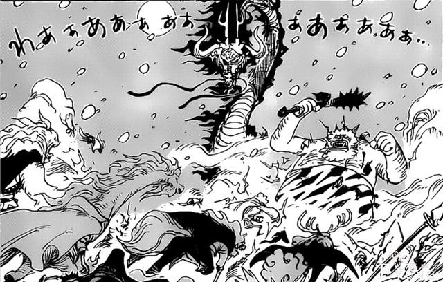 海贼王991话：锦卫门砍伤凯多嘴巴，尾田这是画“崩”了吗？-8.jpg