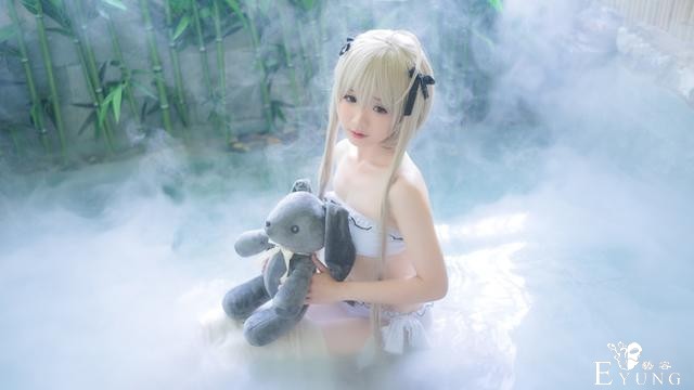 二次元COS精选，缘之空的穹妹水着拍摄，好美-7.jpg