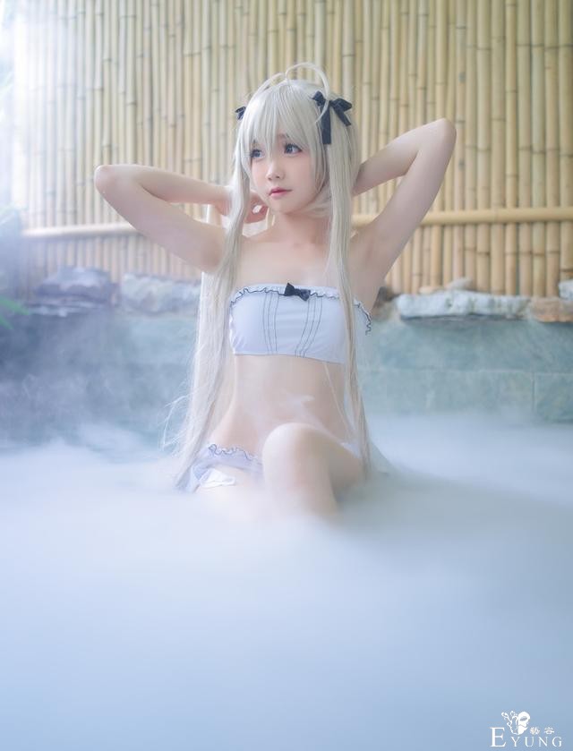 二次元COS精选，缘之空的穹妹水着拍摄，好美-6.jpg