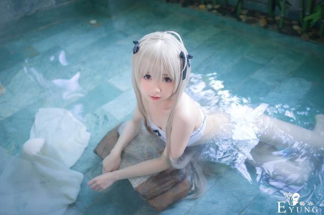 二次元COS精选，缘之空的穹妹水着拍摄，好美-9.jpg
