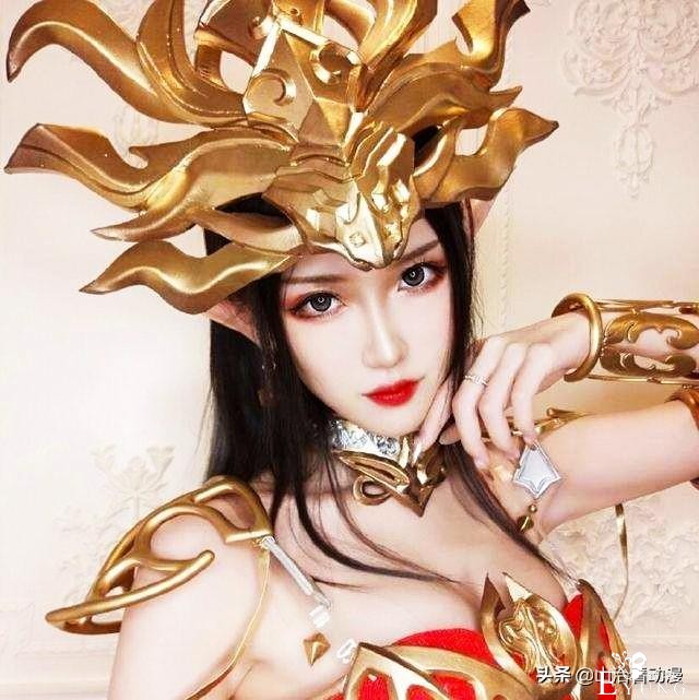 腐团儿的神级cos，纲手神还原，晴子清纯可爱，美杜莎很霸气-4.jpg