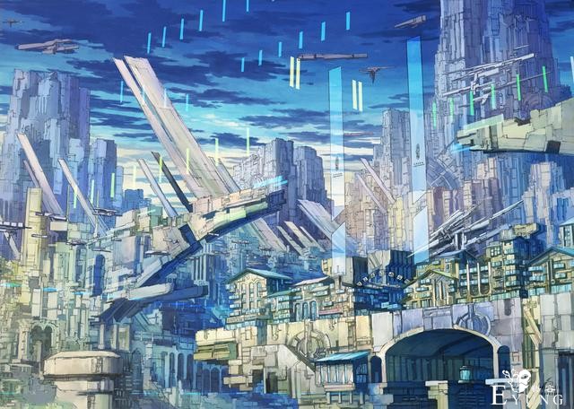 一组画面震撼的科幻场景插画作品欣赏！画技超群细节精美-17.jpg