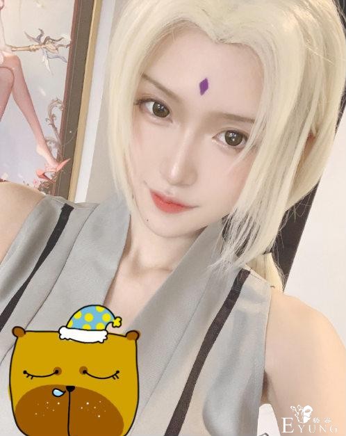 斗鱼二次元一姐腐团儿COS《火影忍者》纲手，水友：太还原了-4.jpg