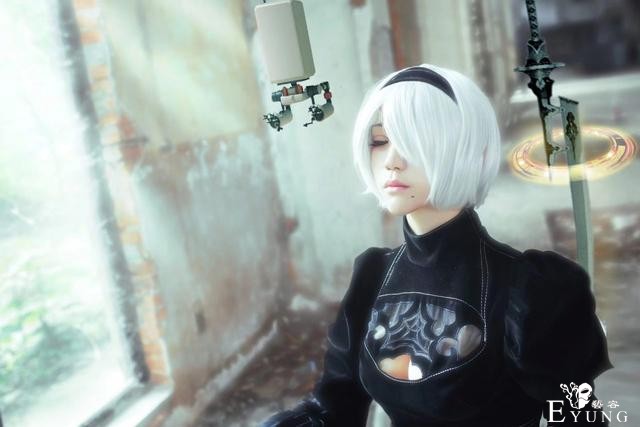 「尼尔机械纪元」2B 伪娘cosplay-6.jpg