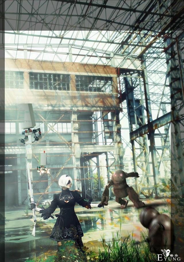 「尼尔机械纪元」2B 伪娘cosplay-9.jpg